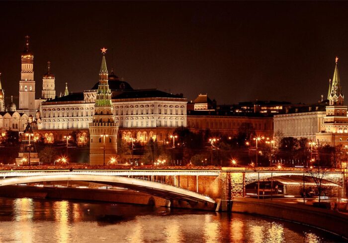 Красная площадь на ночной обзорной экскурсии по Москве