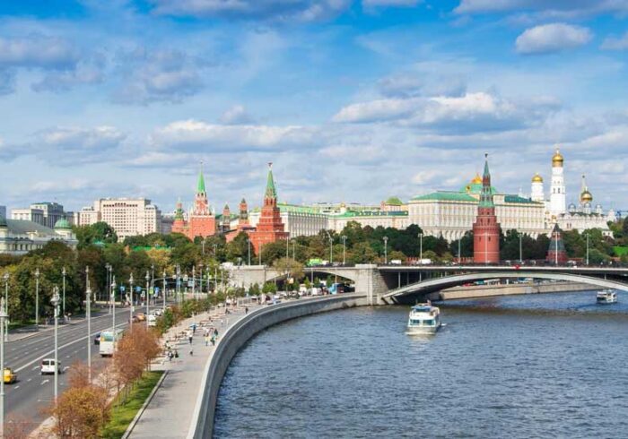 Панорамная фотография Москвы на Обзорной экскурсии от Экскурсионного бюро "Captour"