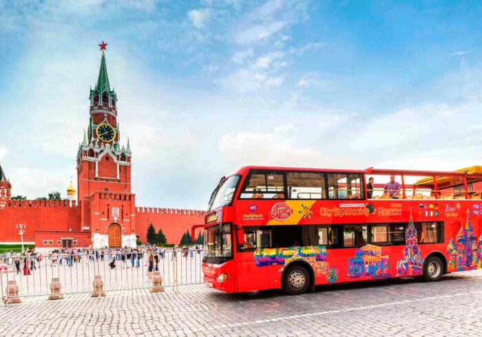 Экскурсии по Москве на двухэтажном красном автобусе
