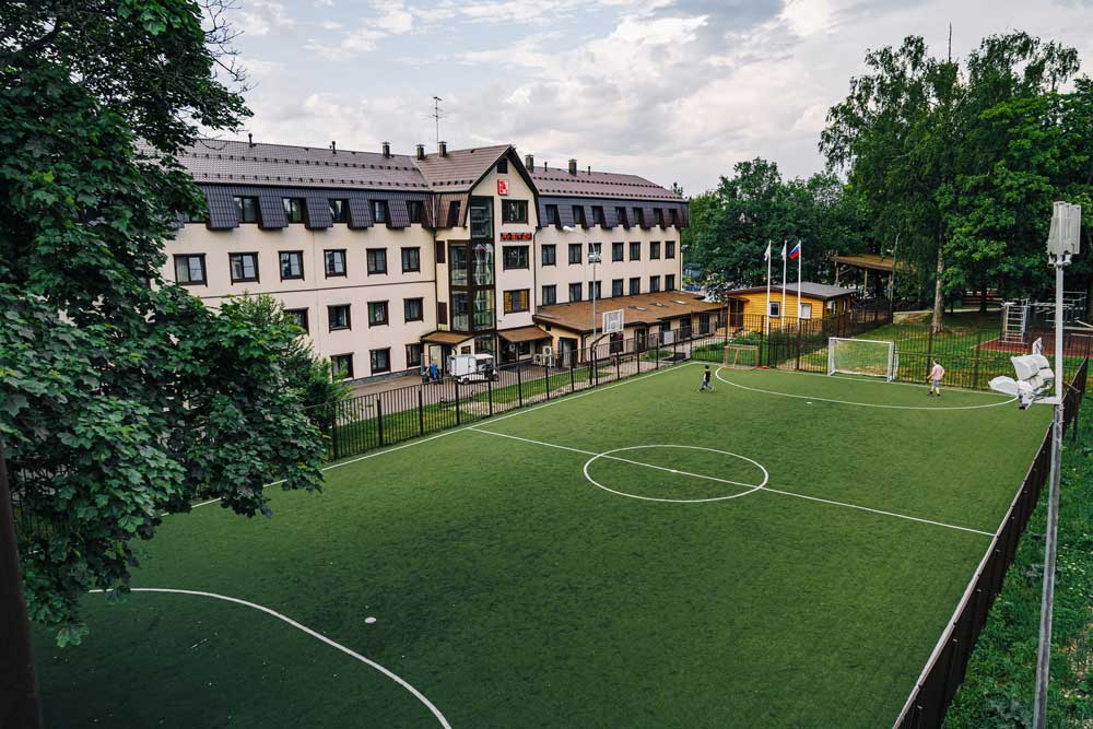 Футбольная площадка на курорте "Пересвет"