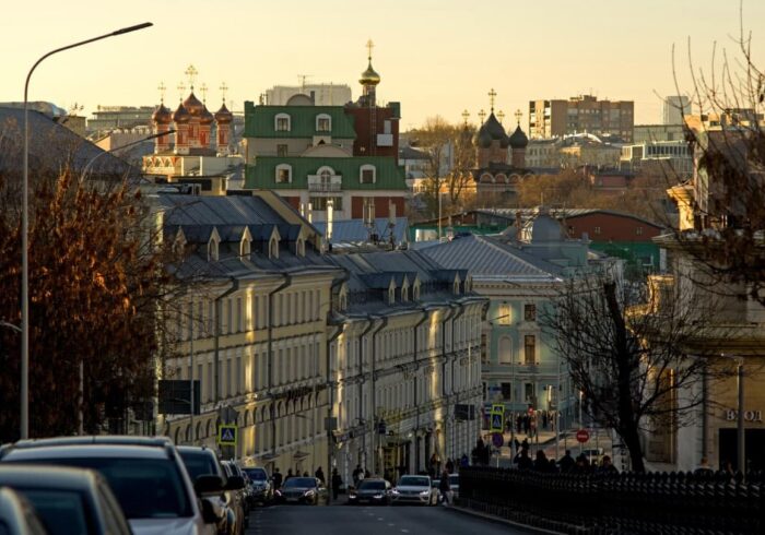 Панорама Бульварного кольца на велоэксурсии по Бульварному кольцу в Москве от компании «Captour»
