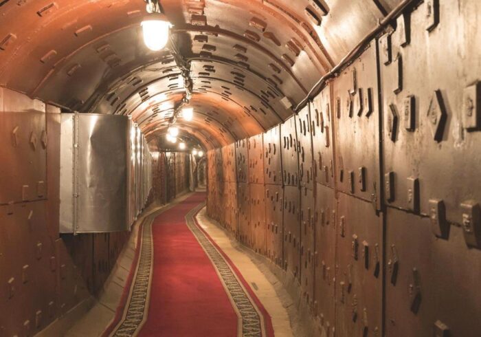 Туннель в Бункере-42 на ВИП экскурсии от компании "Captour"