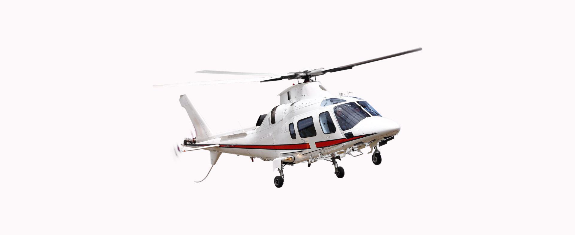Белый вертолет AgustaWestland 109